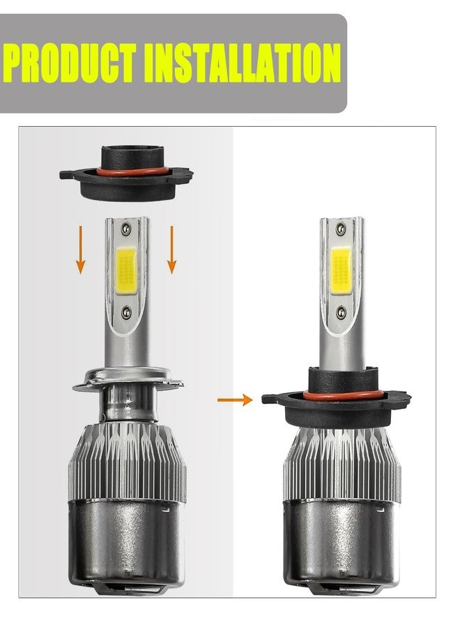 Flygun 2 PCS H4 Car LED Headlight Bulb Retainers, Nylon Fiber Durable Headlight Bulb Adapter Sockets, High-Performance Bulb Adapter Bracket Holder Base Sockets for SUV Truck - Image 4