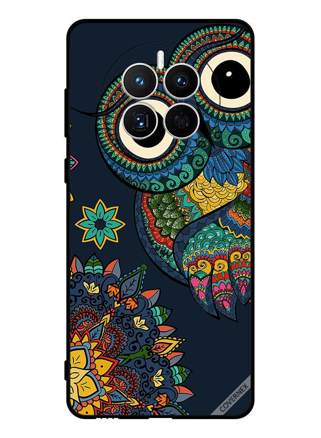 Covernex Protective Case Cover For Huawei Mate 50E Floral Owl - Image 1