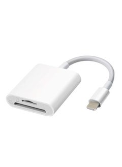 Lightning to SD/TF Card Reader Adapter for Apple Apple two-in-one [TF + SD] card reader
