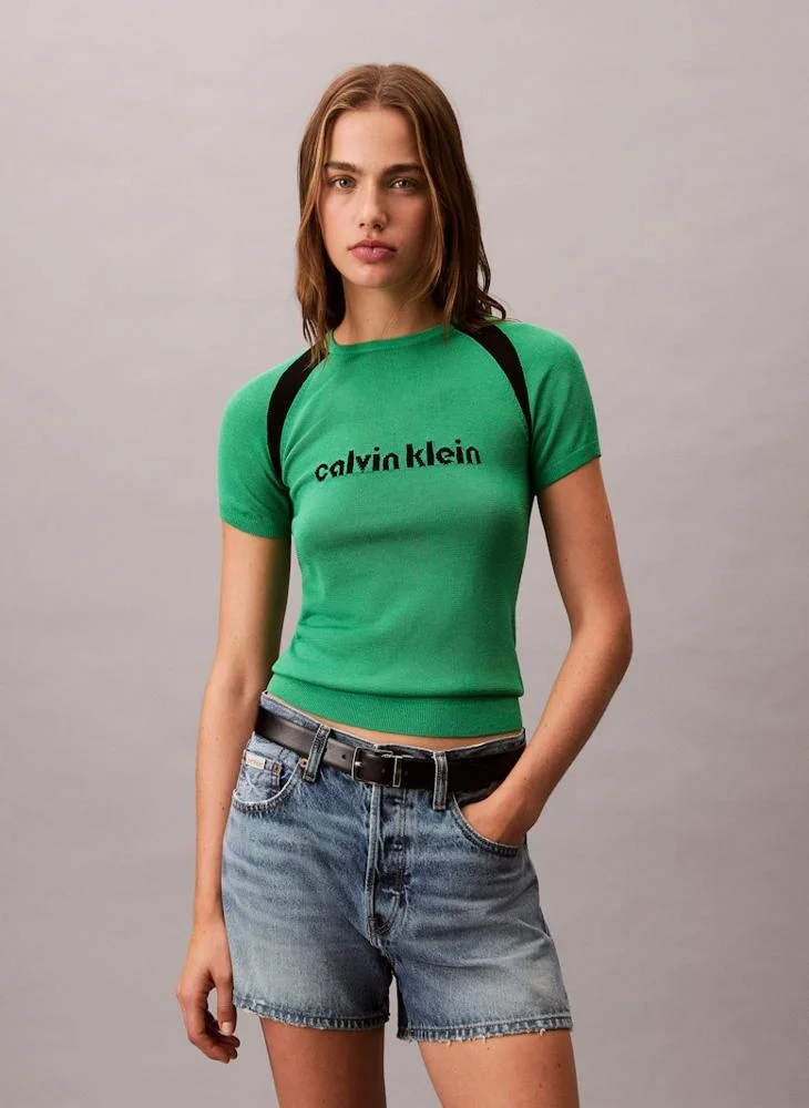 Calvin Klein Jeans Logo Crew Neck T-shirt