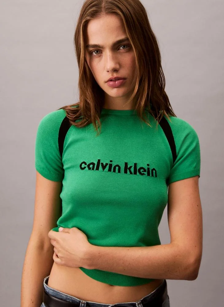 Calvin Klein Jeans Logo Crew Neck T-shirt