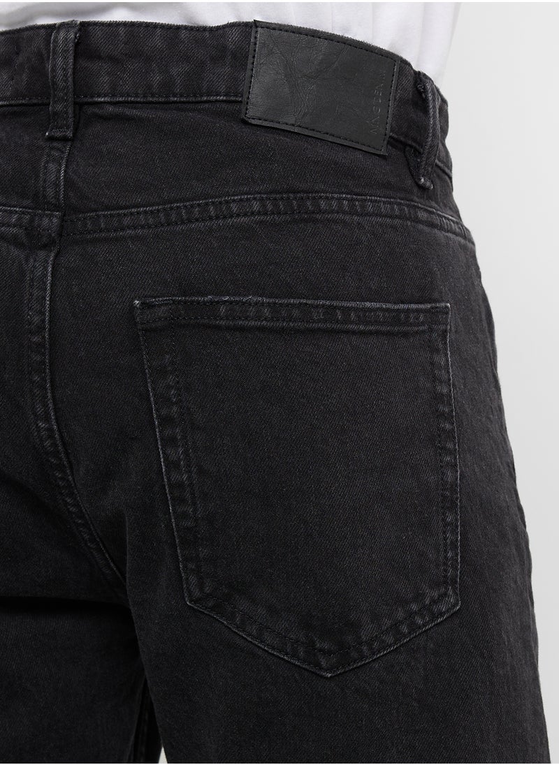 Mango Man Casual Sim Fit Rinse Wash Jeans  - Image 5