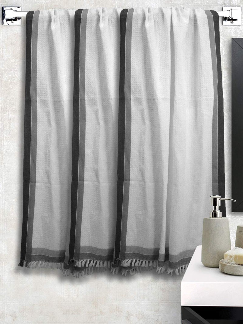 Athom Living Lightweight Premium Cotton Bath Towel 75x150 cm Soft QuickDrying Absorbent Luxury SpaQuality Towel MultiColor Design