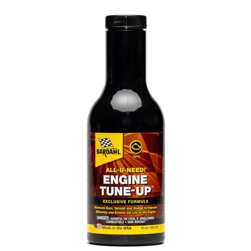 Bardahl 4019 Engine Tune Up Oil Supplement - Removes Gum Varnish and Sludge to Improve Engine Life - 12 fl. oz. (Pack of 1) - Image 1