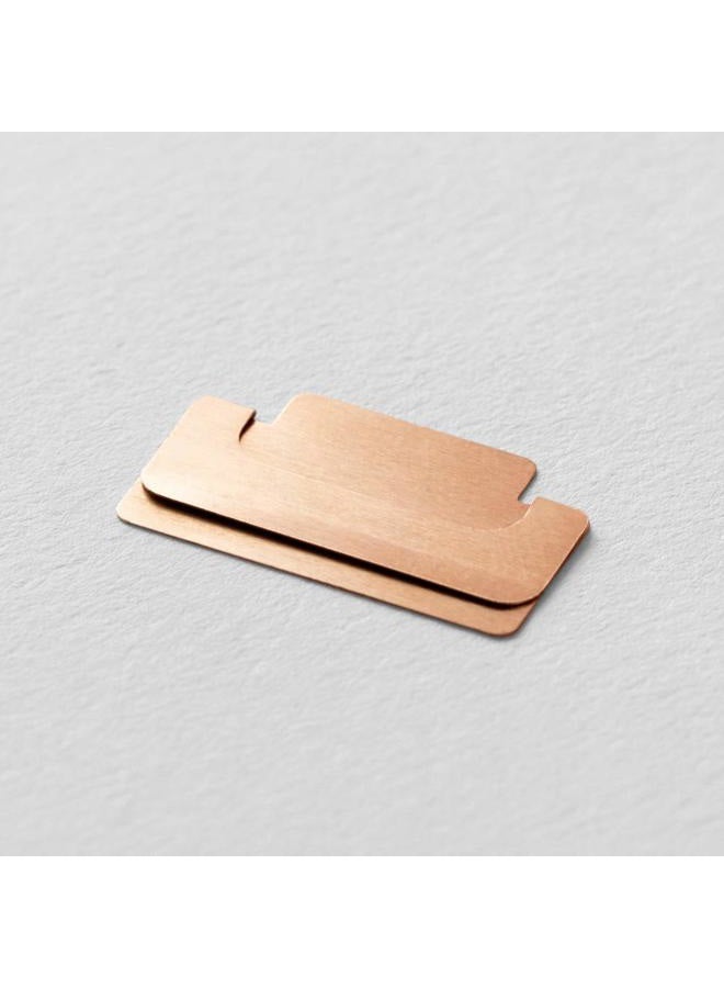 Midori Designphil Metal Index Clips Bronze - Image 5