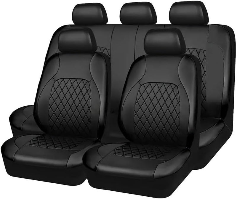 Car Seat Covers for Mazda CX-30 2019–2025 2026 DM, Waterproof Full Set Protector Multiple Colors, Airbag Compatible Cushion for Interior Upgrade,Black - Image 1