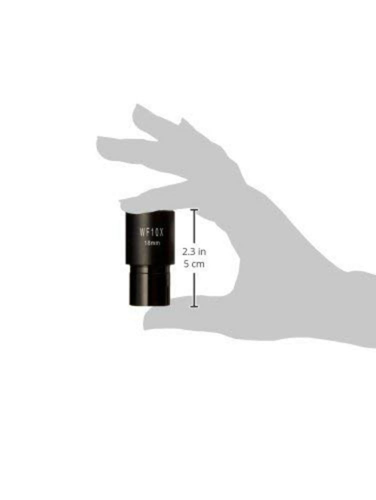 AmScope EP10X23R WF10X Microscope Eyepiece with Reticle (23mm) - Image 2
