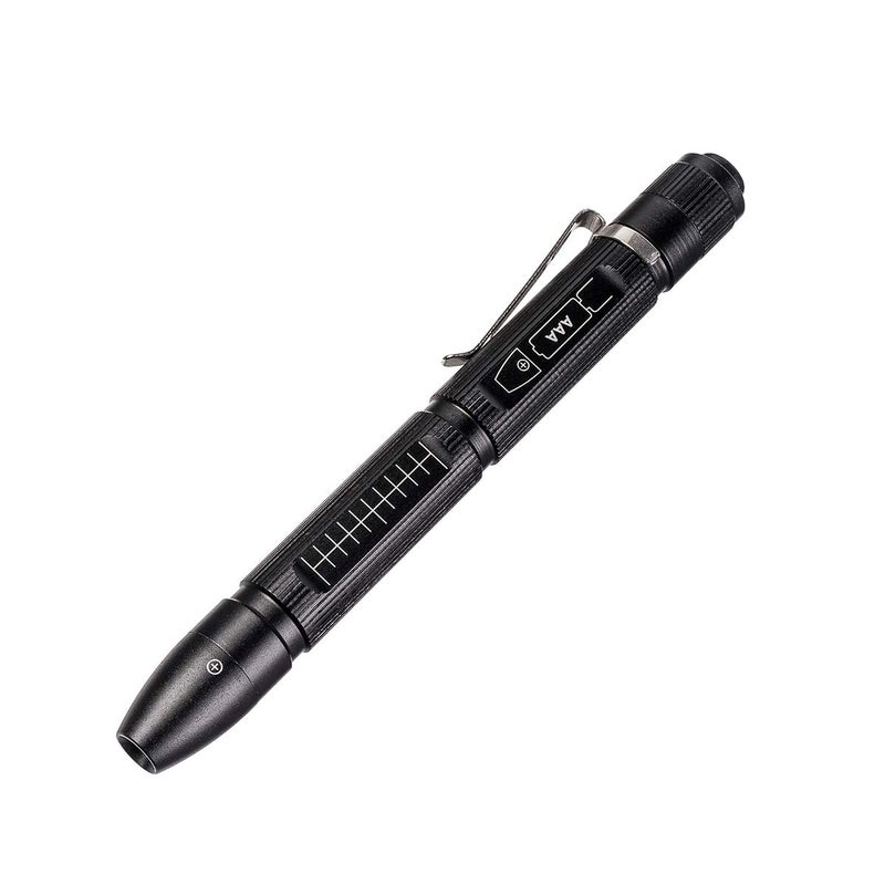 Weltool M6 LED Penlight, 3000K Warm White, Stylus Pocket Light with Clip No-Glare Even beam- High Color Rendering of 85% - Perfect Pen Light - for Inspection Reading Work Repair Powered By 2AAA cells - Image 1
