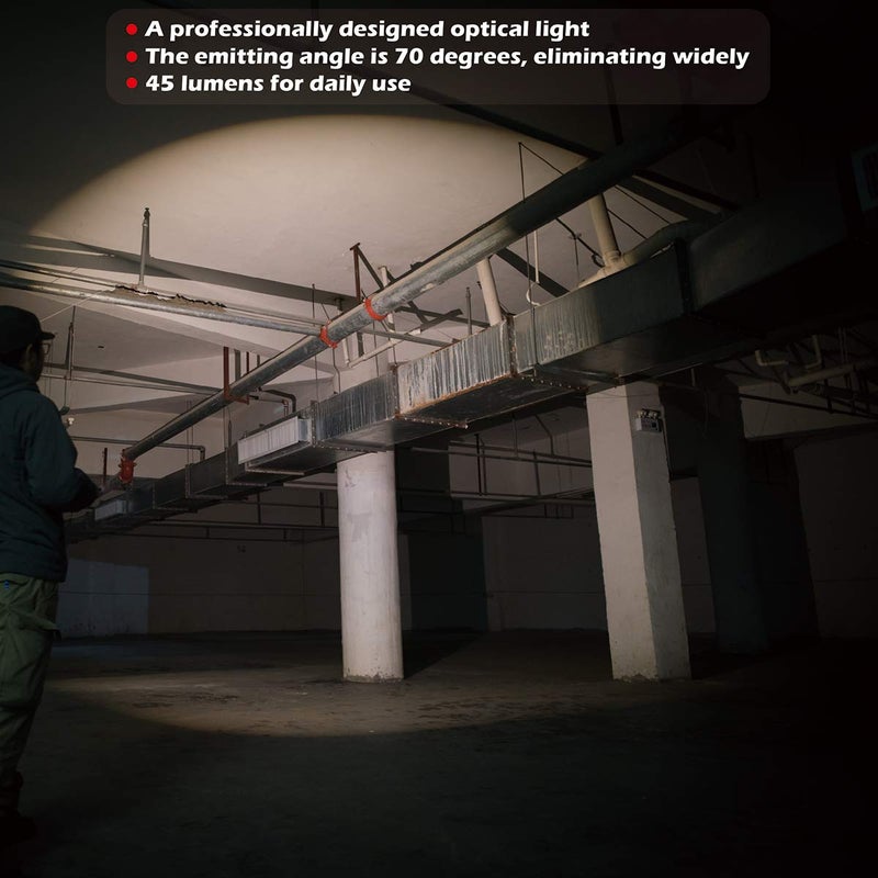 Weltool M6 LED Penlight, 3000K Warm White, Stylus Pocket Light with Clip No-Glare Even beam- High Color Rendering of 85% - Perfect Pen Light - for Inspection Reading Work Repair Powered By 2AAA cells - Image 4