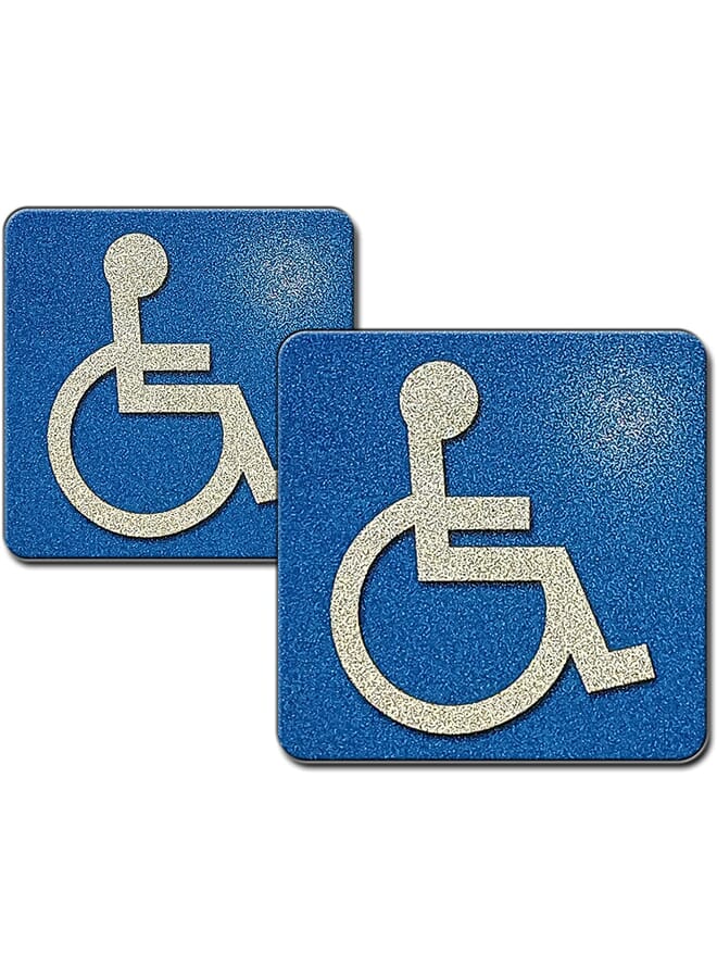 Highly Reflective, Handicap Stickers,