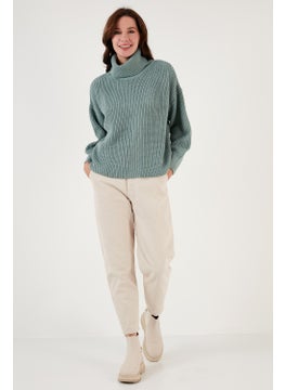 Lela Turtleneck Knitted Sweater Women's Sweater 4616001  - Image 2