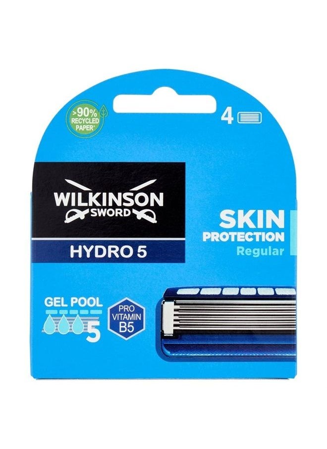 Wilkinson Sword - Hydro 5 Skin Protection Razor Blades 4 Blades - Image 1