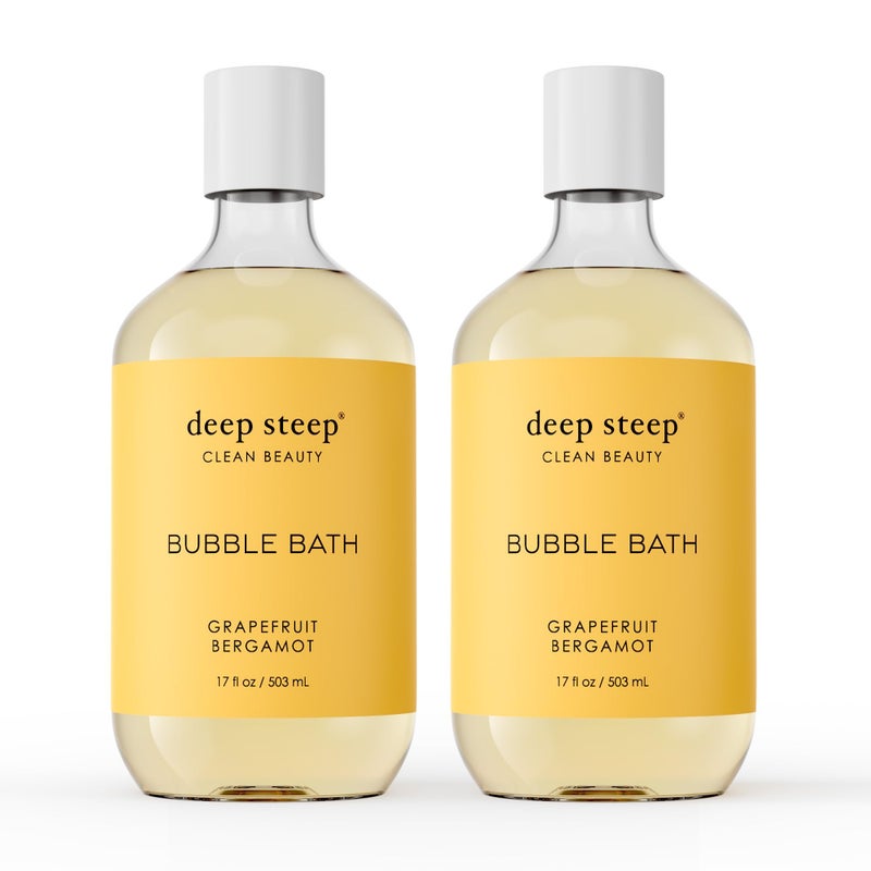 ديب ستيب مجموعة سائل استحمام رغوي بخلاصة الجريب فروت والبَرْغَموت من قطعتين - Image 1