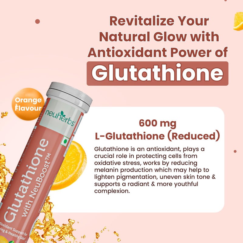 Neuherbs Glutathione 600mg - 15 Effervescent Tablets - Image 5