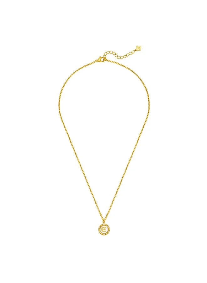 شيروتي 1881 Debora Gold Plated Stainless Steel Pendant Necklace for Women
