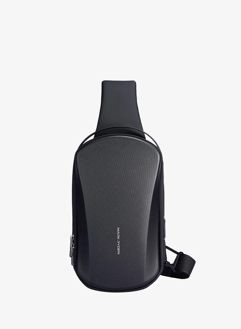 MARK RYDEN MARK RYDEN 3998 Hardcover Crossbody Bag With Integrated USB and Type C port