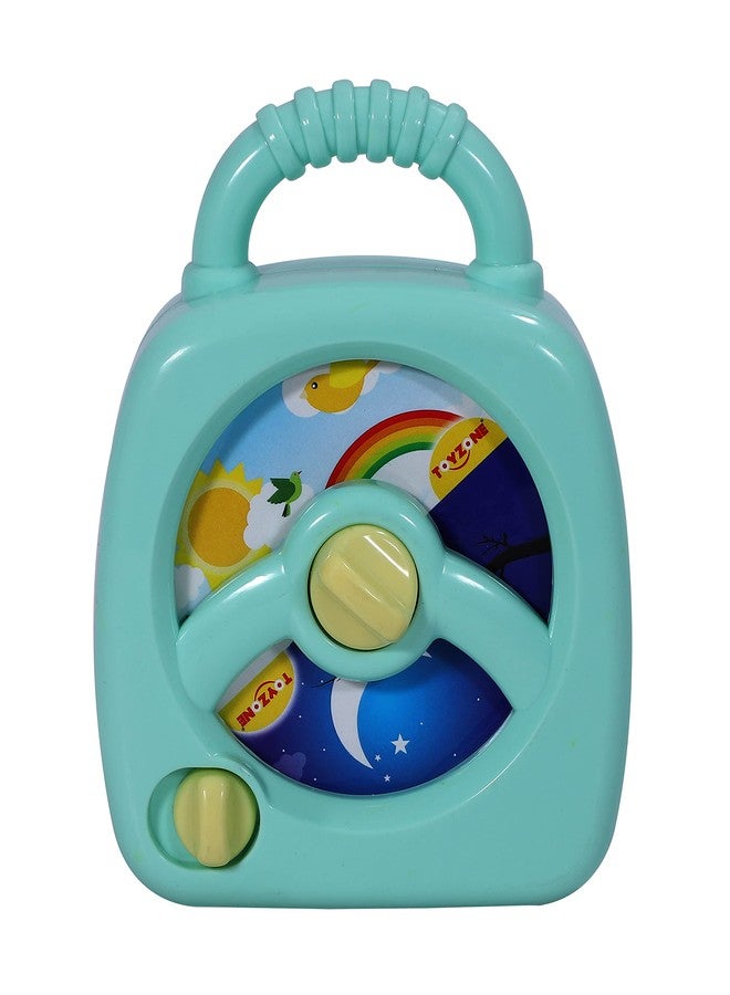 Toyzone Impex Pvt Ltd Toyzone Smart Moon Musical toy-43065 | Wind up Music Toy | Real Musical Instrument | Educational Musical Instruments| Toy for Babies | Toddlers - Image 1