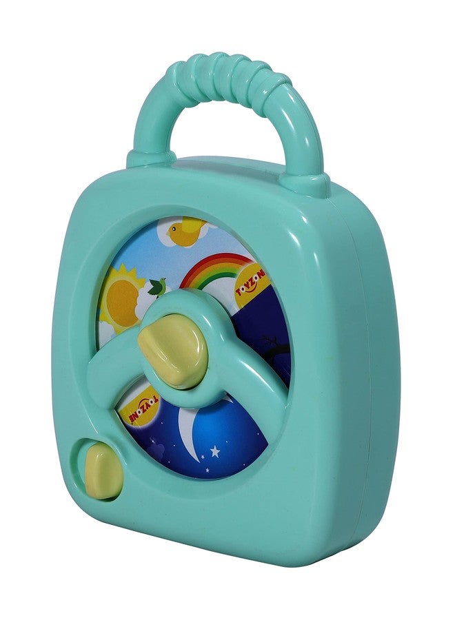Toyzone Impex Pvt Ltd Toyzone Smart Moon Musical toy-43065 | Wind up Music Toy | Real Musical Instrument | Educational Musical Instruments| Toy for Babies | Toddlers - Image 3