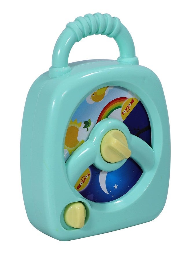 Toyzone Impex Pvt Ltd Toyzone Smart Moon Musical toy-43065 | Wind up Music Toy | Real Musical Instrument | Educational Musical Instruments| Toy for Babies | Toddlers - Image 2