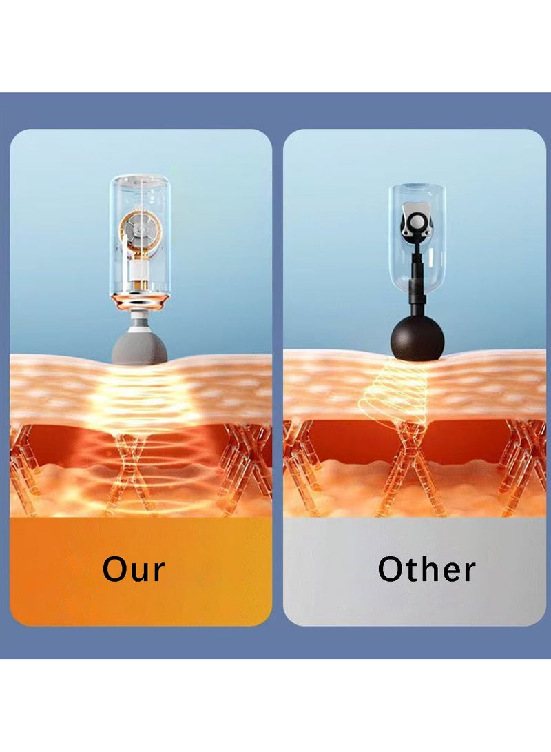 ACYYH Professional Percussion Massage Gun, 8 Massage Heads, Handheld Deep Tissue Massager for Muscle Recovery - Image 5