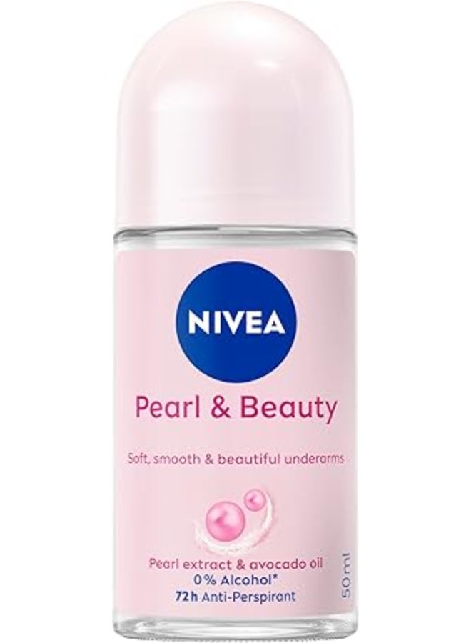 Nivea Pearl & Beauty Deodorant Roll On 50ml
