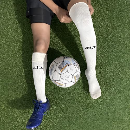 HEELIUM Bamboo Football Socks For Men & Women, Odour Free, Superior Grip & Cushioned Base, 3X Softer Than Cotton Stockings - Knee Length, Black - Image 5