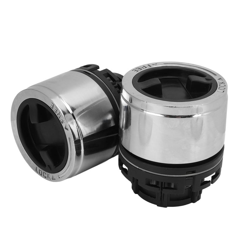 2pcs Front Manual Locking Hubs 15001.70 Metal Replacement for Ford Ranger 1998‑2000 - Image 4