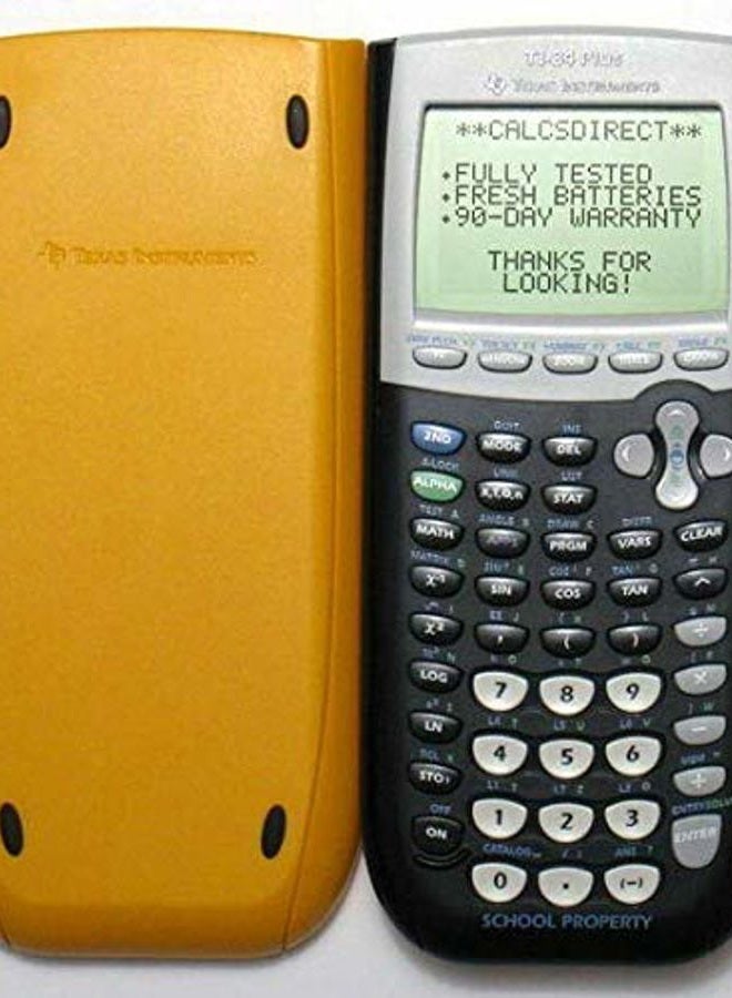 TEXAS INSTRUMENTS آلة حاسبة جرافيك جديدة TI-84 بلس من تكساس إنسترومنتس TI84 + جرافيك - Image 4