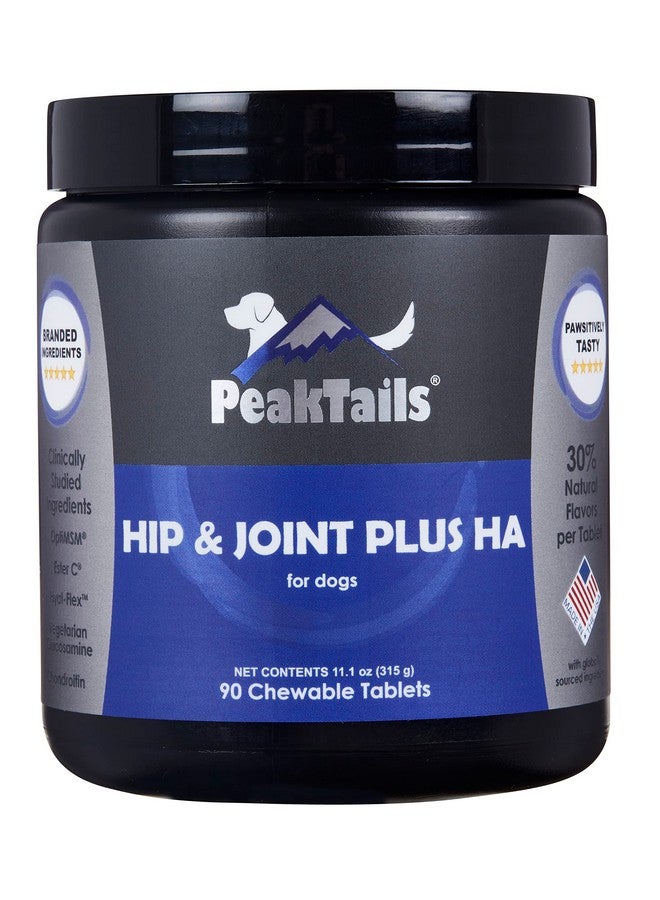 كالا هيلث بيك تيلز هيب آند جوينت بلس إتش إيه للكلاب، 90 قرصًا، يدعم الحركة وصحة المفاصل مع ميثيل سلفونيل ميثان، جلوكوزامين، كوندرويتين، وحمض الهيالورونيك - Image 1