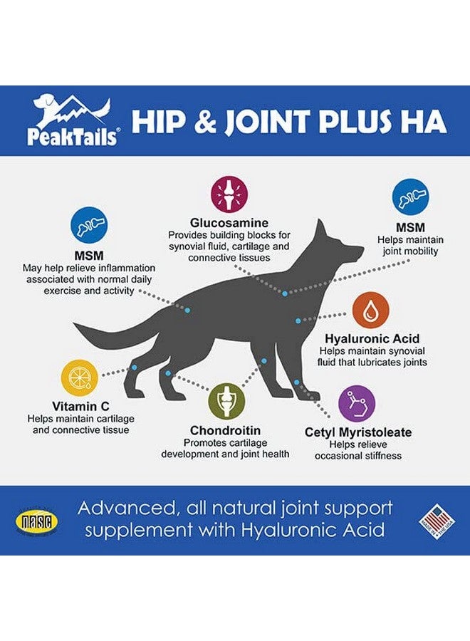 كالا هيلث بيك تيلز هيب آند جوينت بلس إتش إيه للكلاب، 90 قرصًا، يدعم الحركة وصحة المفاصل مع ميثيل سلفونيل ميثان، جلوكوزامين، كوندرويتين، وحمض الهيالورونيك - Image 4