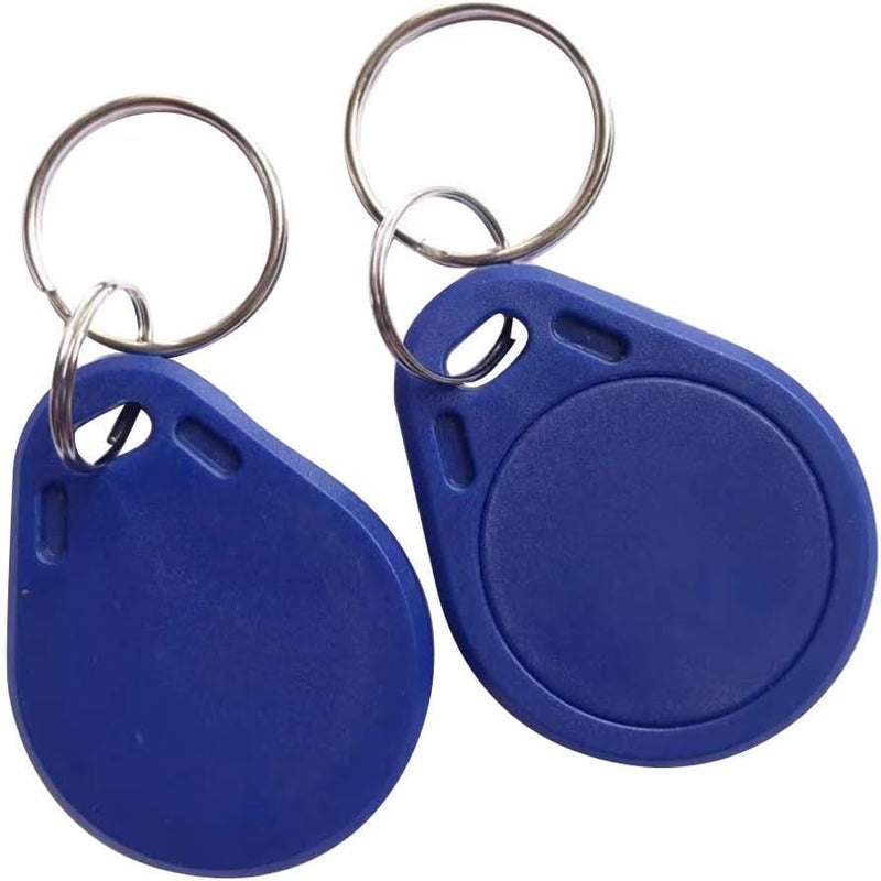 RF 4K RFID Key Fob 13.56 Blue Color (Pack of 10)