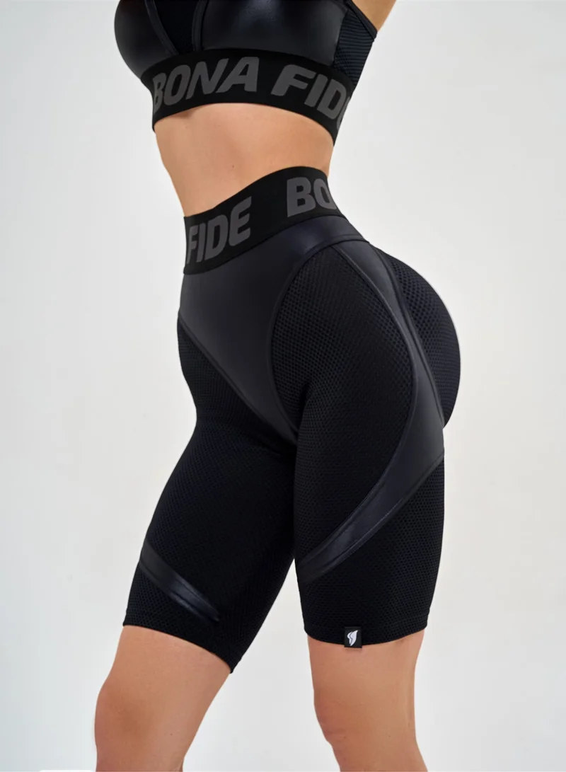Bona Fide Bona Fide Premium Quality High Waist Biker Shorts for Women with Push Up - Womens Lifting Shorts for Gym, Workout