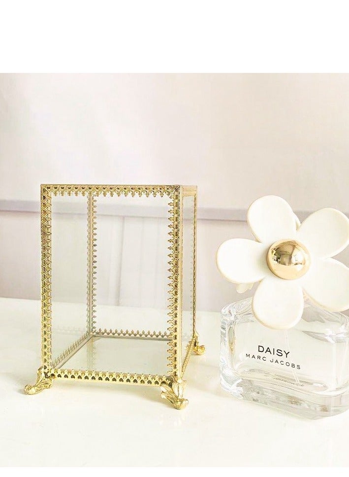 Makeup brush organizer with pearls - Image 4