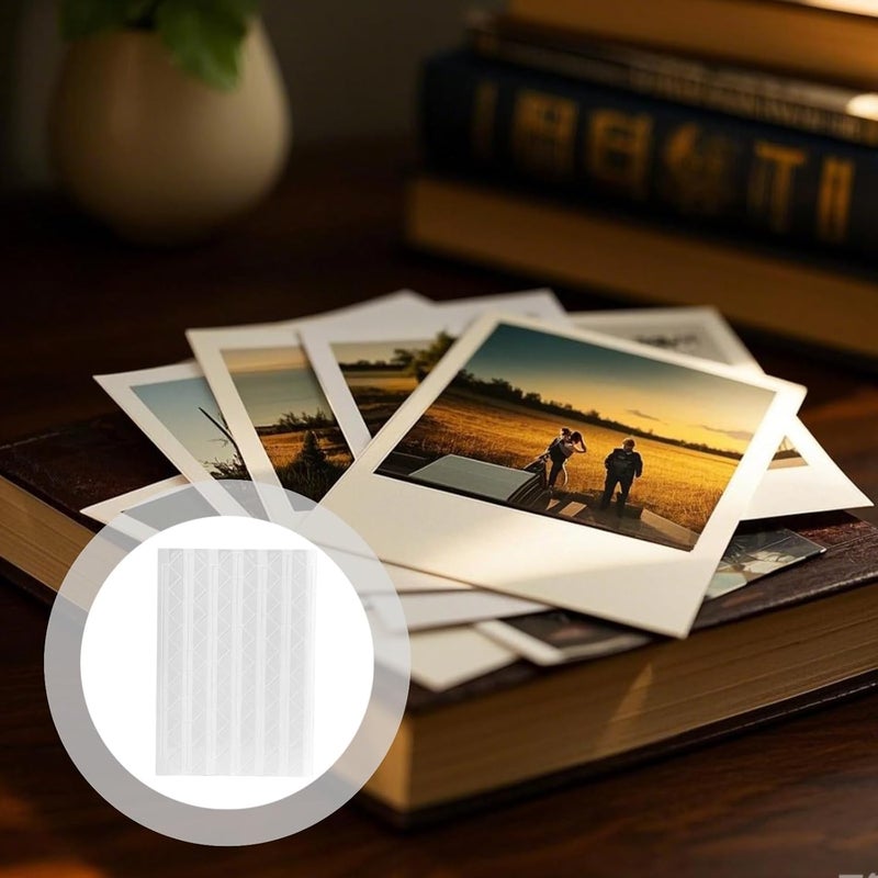 510 Transparent Photo Corners, Self-Adhesive Pvc Mounting Corners For Albums, Scrapbooks & Crafting (5 Sheets) - Image 3