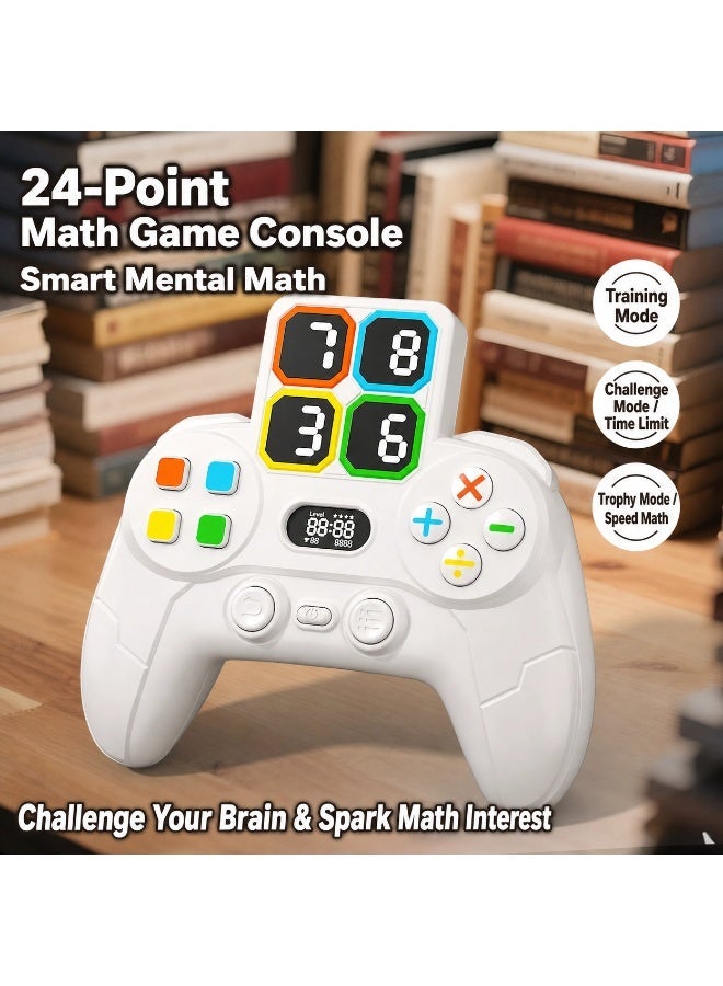 Smart 24-Point Math Game Controller for Kids – Quick Calculation, Brain Training & Eye-Friendly Learning Toy - Image 4