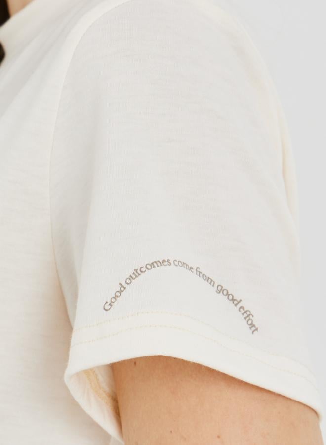 Take Two Slogan Print Regular Fit T-Shirt - Image 3