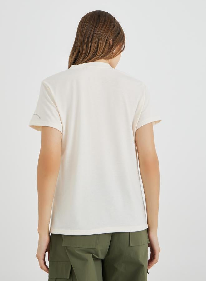 Take Two Slogan Print Regular Fit T-Shirt - Image 4