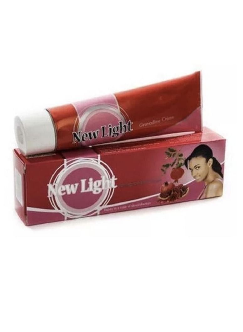 New Light Cream is a face and skin whitening cream with pomegranate and grenadine - Image 3