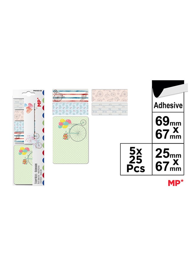 MP لاصقات لاصقة قابلة لإعادة التمركز لملاحظات فانتازيا