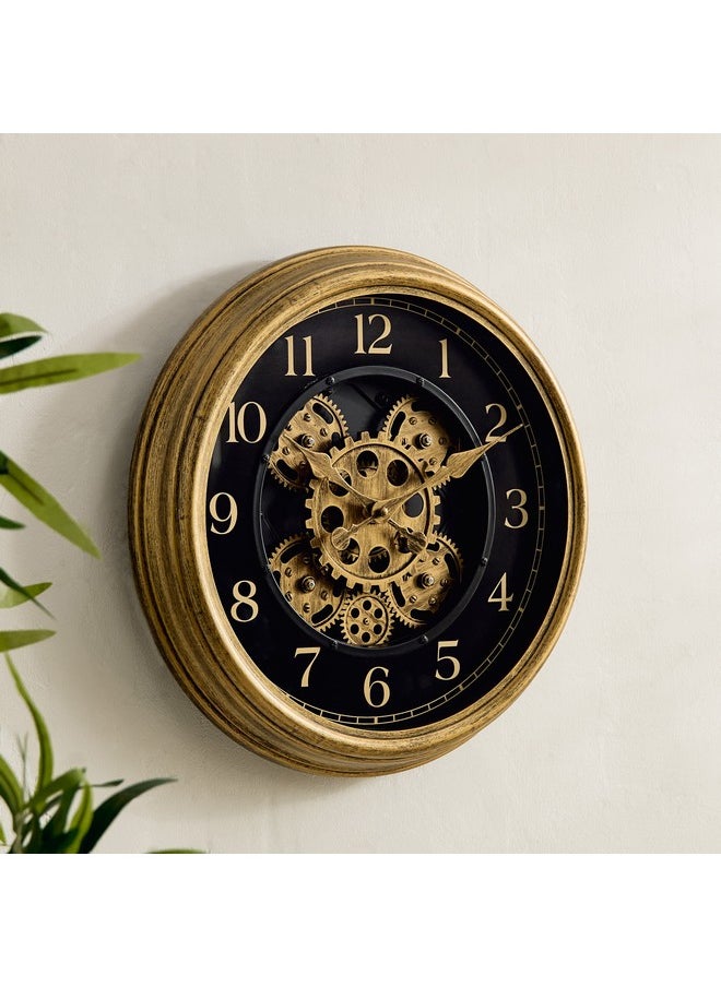 Home Box Mido Real Moving Gear Clock 39 x 7.2 x 39 cm  - Image 1