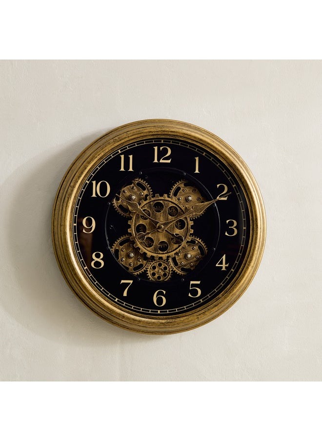 Home Box Mido Real Moving Gear Clock 39 x 7.2 x 39 cm  - Image 2