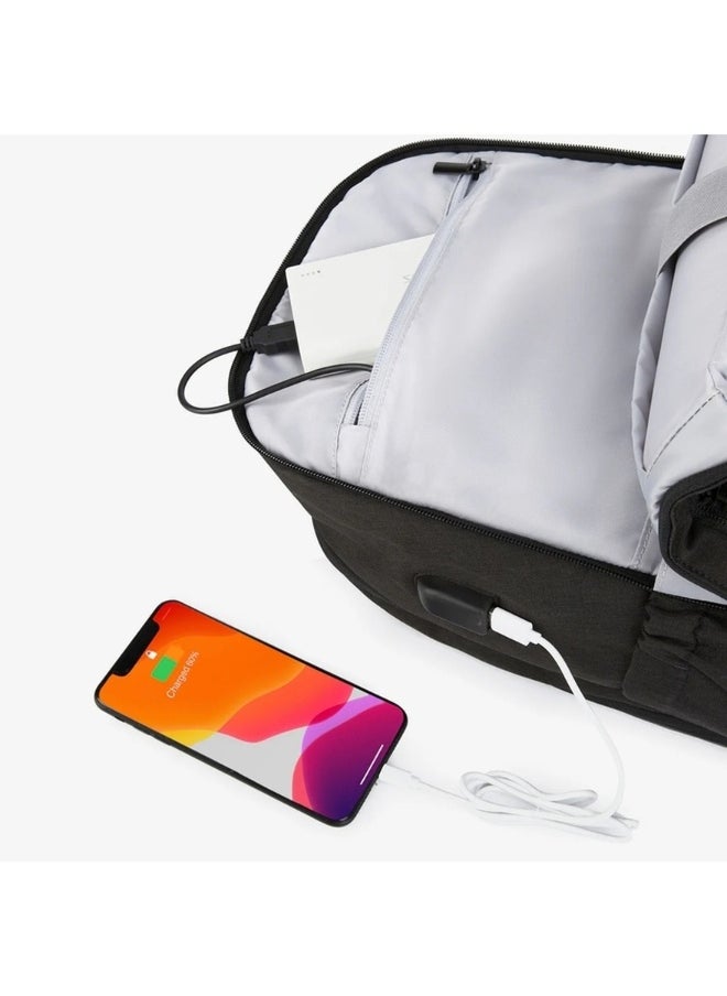 BAGSMART - BAGSMART Black Horatio Laptop Backpack - Image 1