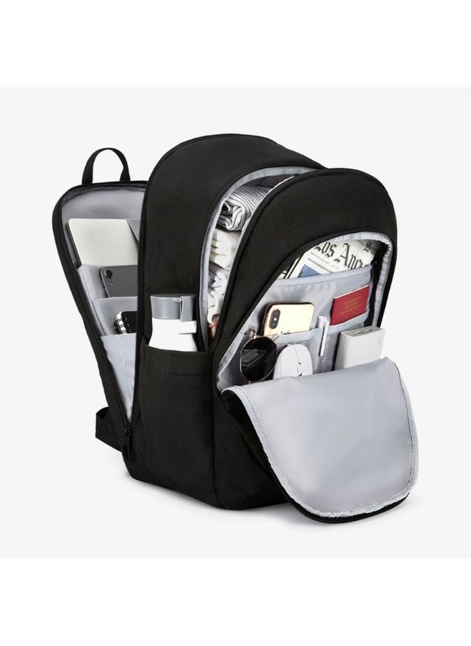 BAGSMART - BAGSMART Black Horatio Laptop Backpack - Image 1