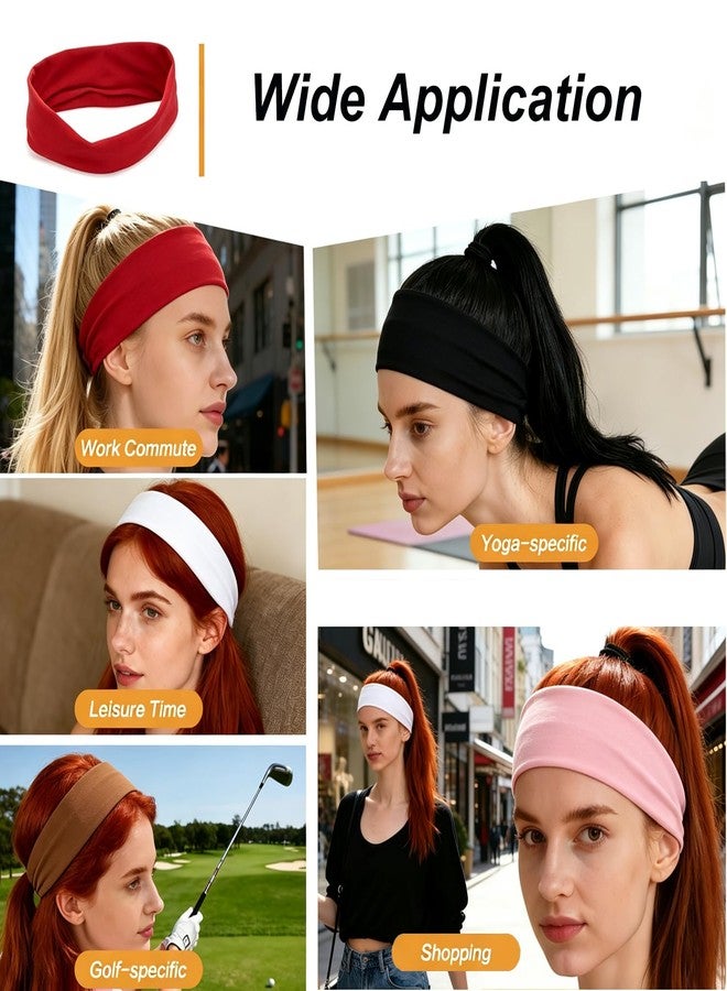 YOOONXI 8pcs Headbands for Women Non Slip - Soft Women's Fashion Headband - Image 4