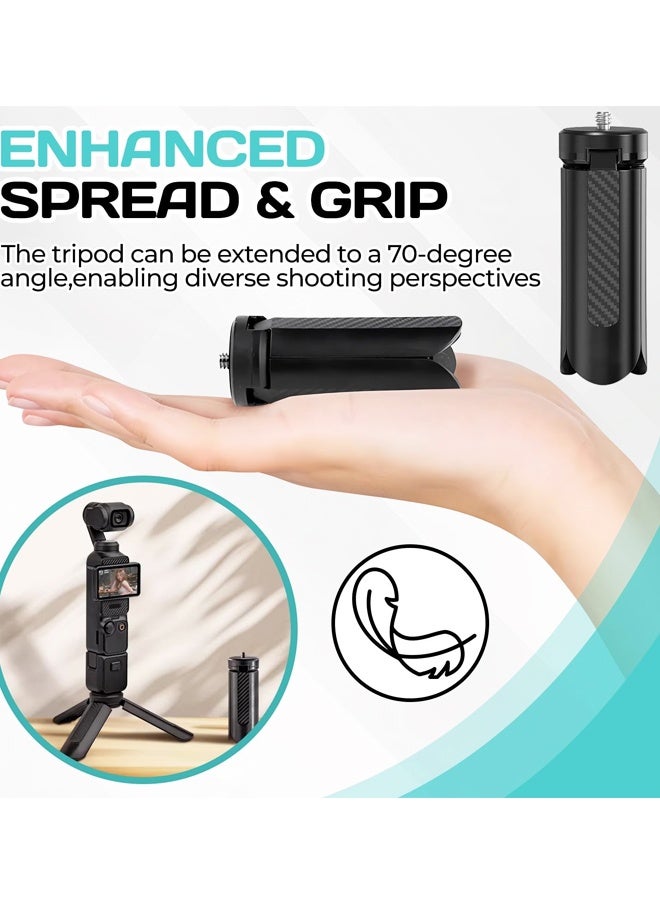 Mini Camera Tripod Stand Compatible OSMO Pocket Insta360 Series - Image 3