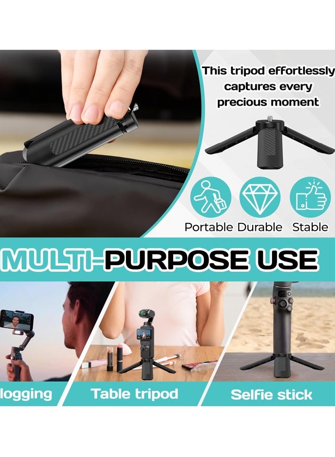 Mini Camera Tripod Stand Compatible OSMO Pocket Insta360 Series - Image 5