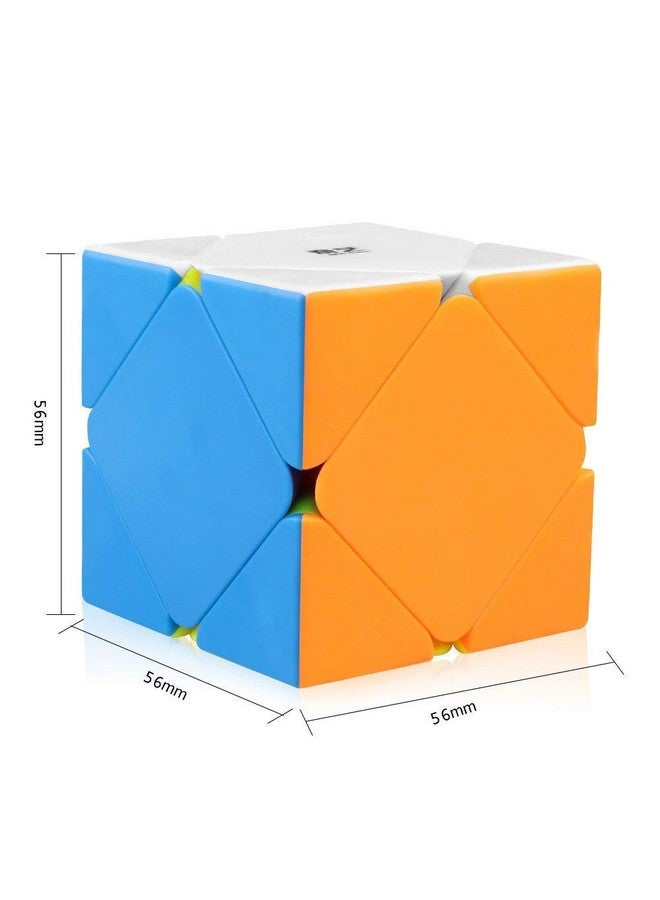 ماياترا مكعب الألغاز السحري Qiyi QiCheng Skewb عالي السرعة بدون ملصقات من MAYATRA. - Image 2