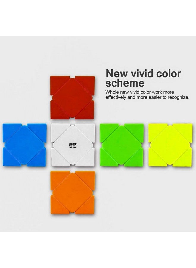 ماياترا مكعب الألغاز السحري Qiyi QiCheng Skewb عالي السرعة بدون ملصقات من MAYATRA. - Image 5