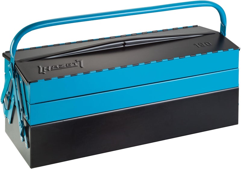 Hazet 190L Metal Tool Box (Empty) - 245 x 575 x 210 mm - Image 1