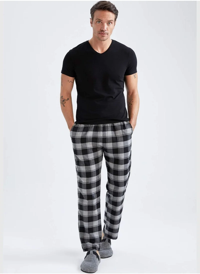 ديفاكتو Man Regular Fit Homewear Woven Bottoms